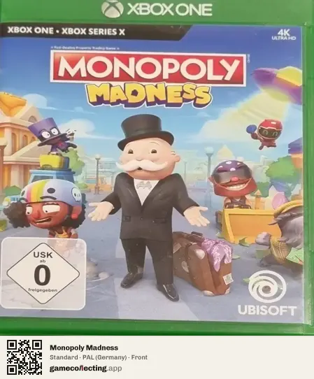 Monopoly Madness Xbox One, Germany box front