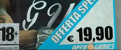 50 Cent Bulletproof G Unit Edition, the PEGI square on its front