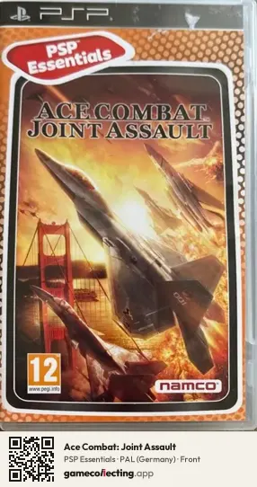 Ace Combat: Joint Assault PlayStation Portable, Germany box front