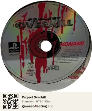 Project Overkill PlayStation, NTSC disc