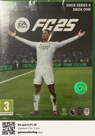 EA Sports FC 25 Xbox One, PAL box front