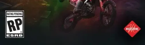 Monster Energy Supercross 5, the ESRB box on its front