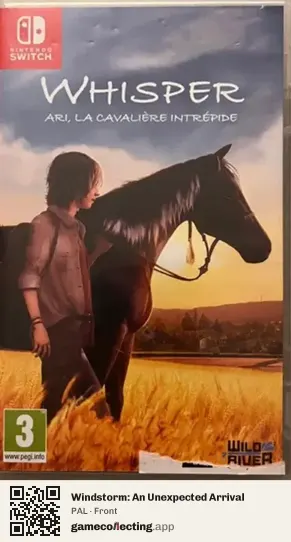 Windstorm: An Unexpected Arrival Nintendo Switch, PAL box front