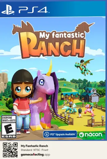 My Fantastic Ranch PlayStation 4, NTSC box front