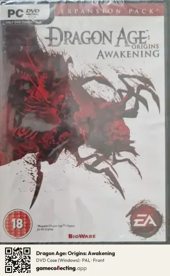 Dragon Age: Origins: Awakening Computer, PAL box front