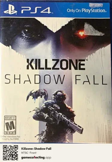 Killzone: Shadow Fall PlayStation 4, NTSC box front