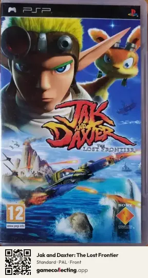 Jak and Daxter: The Lost Frontier PlayStation Portable, PAL box front