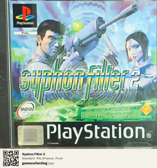 Syphon Filter 2 PlayStation, France box front