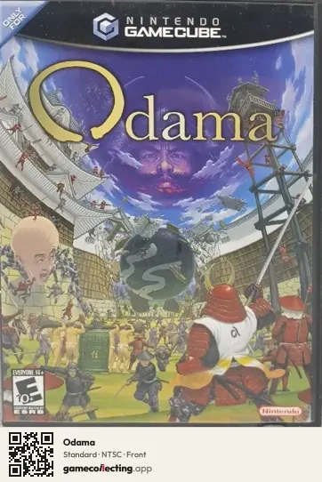 Odama Nintendo GameCube, NTSC box front