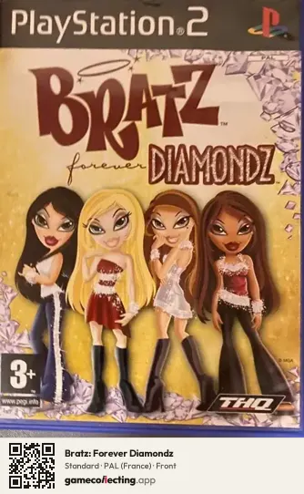 Bratz: Forever Diamondz PlayStation 2, France box front