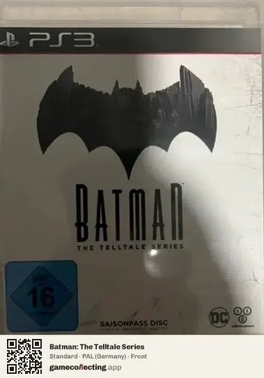 Batman: The Telltale Series PlayStation 3, Germany box front