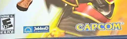 Legend of Kay, the ESRB box on its front