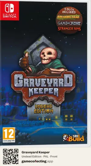 Graveyard Keeper Nintendo Switch, PAL box front