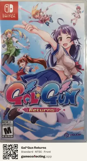 Gal*Gun Returns Nintendo Switch, NTSC box front