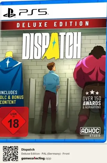 Dispatch PlayStation 5, Germany box front