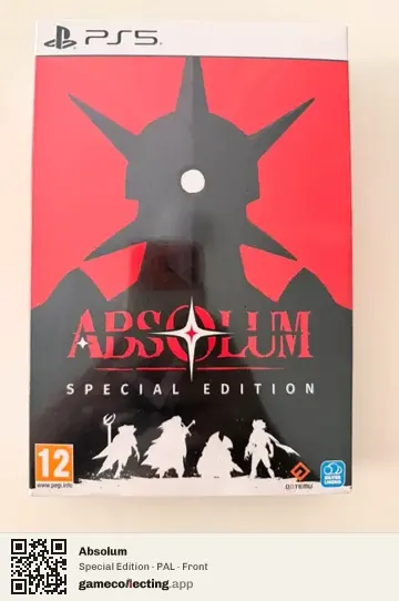 Absolum PlayStation 5, PAL box front