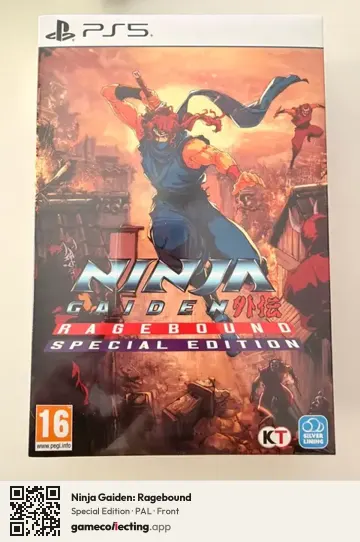 Ninja Gaiden: Ragebound PlayStation 5, PAL box front
