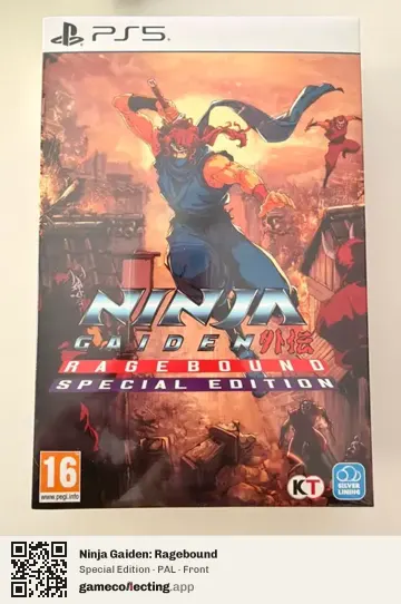 Ninja Gaiden: Ragebound PlayStation 5, PAL box front