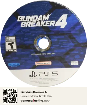 Gundam Breaker 4 PlayStation 5, NTSC disc