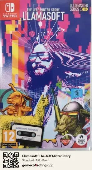 Llamasoft: The Jeff Minter Story Nintendo Switch, PAL box front