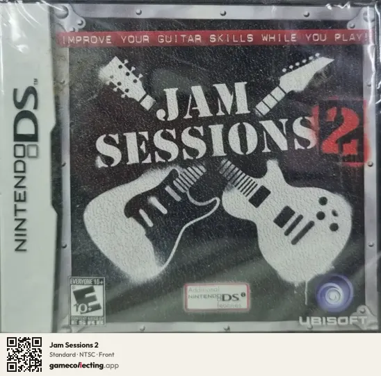 Jam Sessions 2 Nintendo DS, NTSC box front
