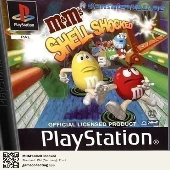 M&M's Shell Shocked PlayStation, Germany box front