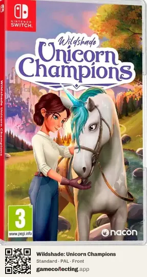 Wildshade: Unicorn Champions Nintendo Switch, PAL box front