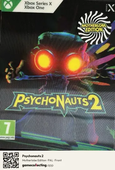 Psychonauts 2 Xbox Series X, PAL box front
