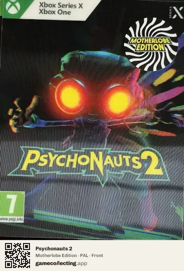 Psychonauts 2 Xbox Series X, PAL box front