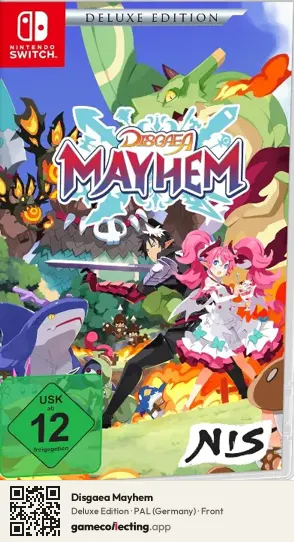 Disgaea Mayhem Nintendo Switch, Germany box front