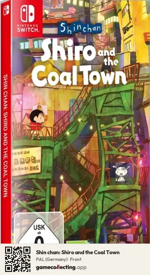 Shin chan: Shiro and the Coal Town Nintendo Switch, Germany box front