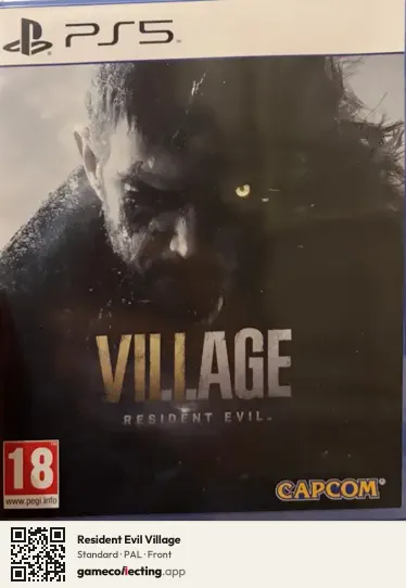 Resident Evil Village PlayStation 5, PAL box front