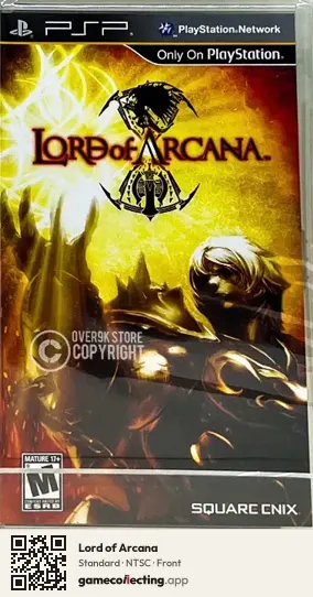 Lord of Arcana PlayStation Portable, NTSC box front