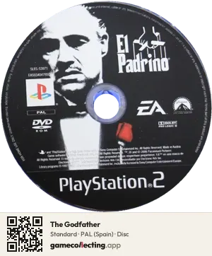 The Godfather PlayStation 2, PAL disc