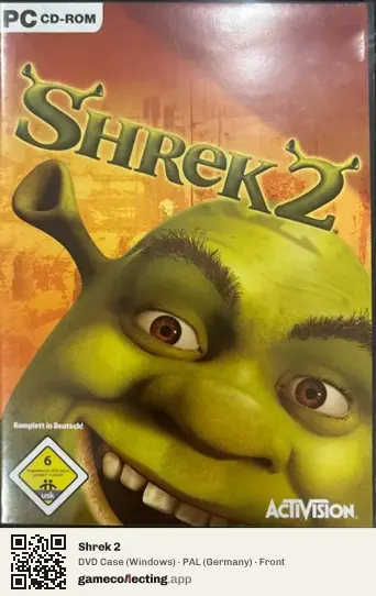 Shrek 2 Computer, Germany box front