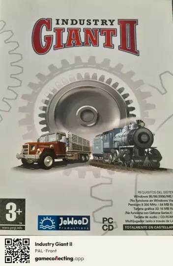 Industry Giant II Computer, PAL box front