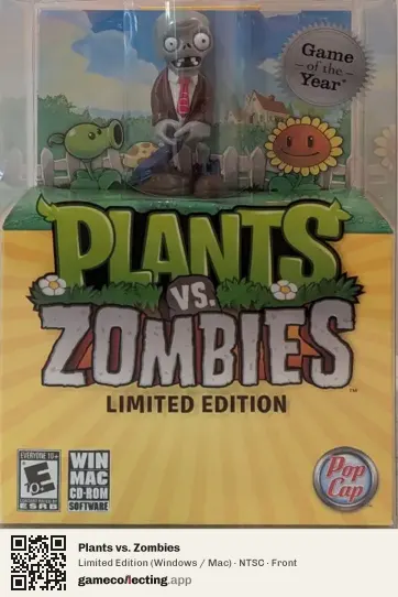 Plants vs. Zombies Computer, NTSC box front