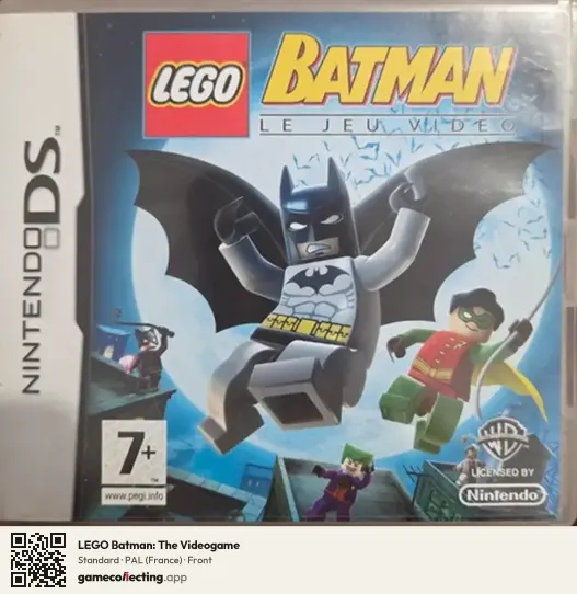 LEGO Batman: The Videogame Nintendo DS, France box front