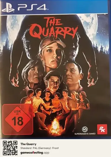 The Quarry PlayStation 4, Germany box front