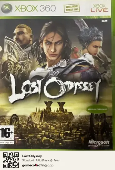 Lost Odyssey Xbox 360, France box front