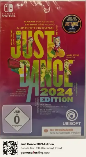 Just Dance 2024 Edition Nintendo Switch, Germany box front