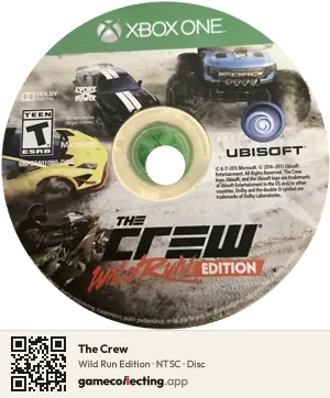 The Crew Xbox One, NTSC disc