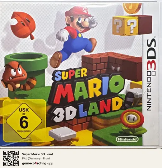Super Mario 3D Land Nintendo 3DS, Germany box front