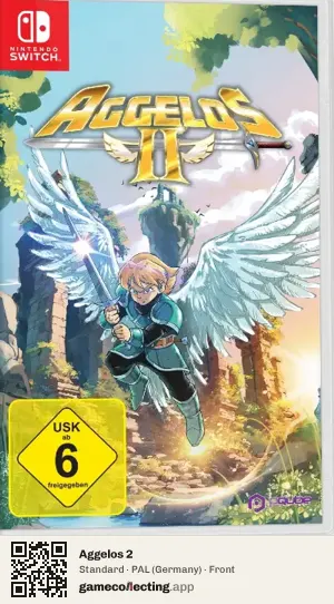 Aggelos 2 Nintendo Switch, Germany box front