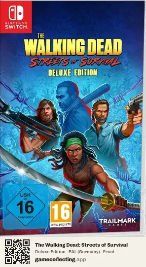 The Walking Dead: Streets of Survival Nintendo Switch, Germany box front