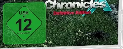 Xenoblade Chronicles X: Definitive Edition, the USK square on its front