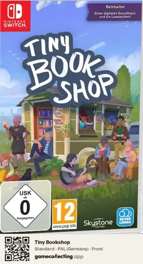 Tiny Bookshop Nintendo Switch, Germany box front