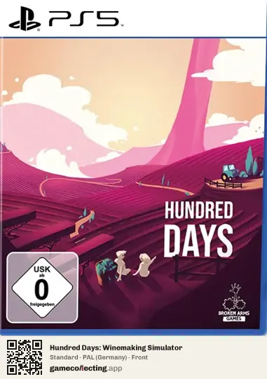 Hundred Days: Winemaking Simulator Nintendo Switch, Germany box front