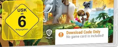 LEGO Worlds, the USK square on its front