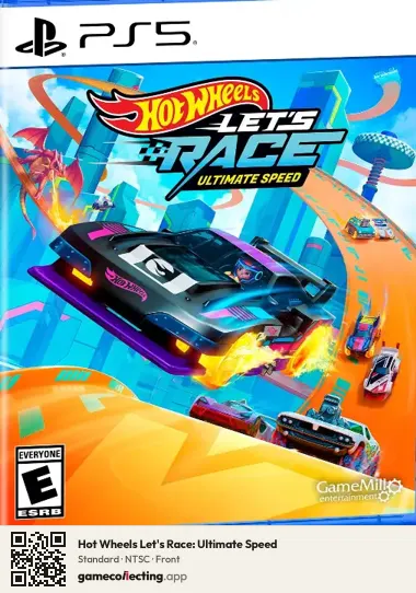 Hot Wheels Let's Race: Ultimate Speed PlayStation 5, NTSC box front